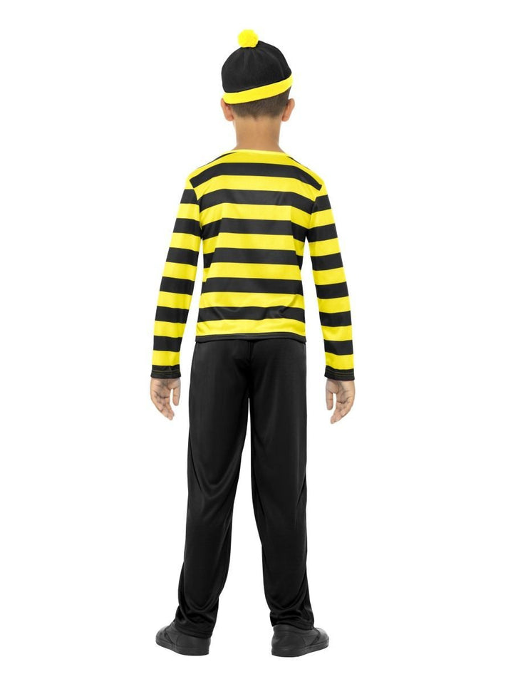 Wheres Wally Odlaw Costume Kids Black_4