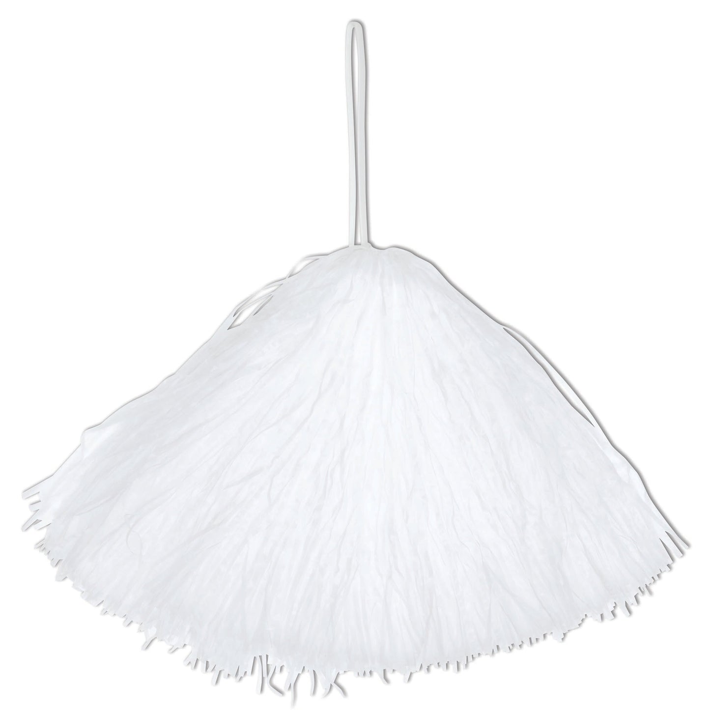 White Cheerleader Pom Pom 1