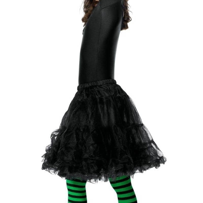 Wicked Witch Tights Child Green Black_1