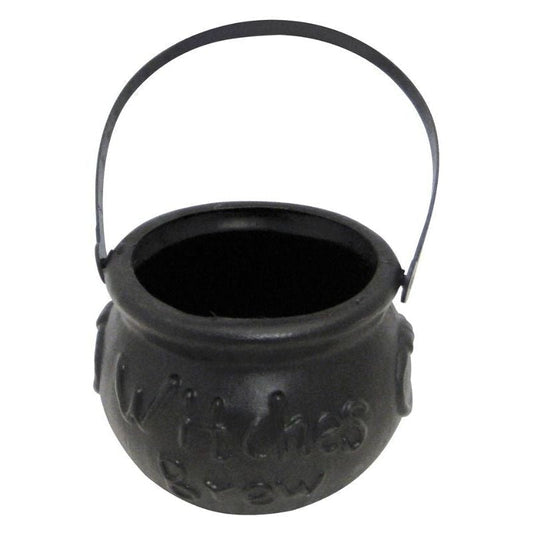 Witches Trick or Treat Cauldron Black 12cm 2