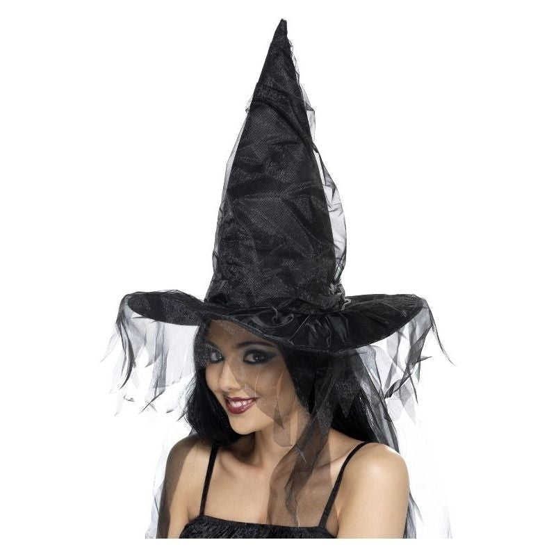 Size Chart Witchs Hat Adult Black
