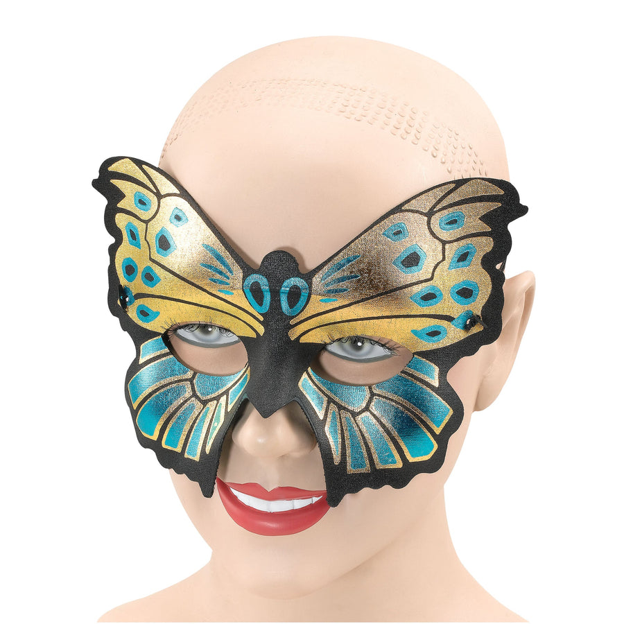 Womens Butterfly Eden Domino Eye Mask Masks Female Halloween Costume_1