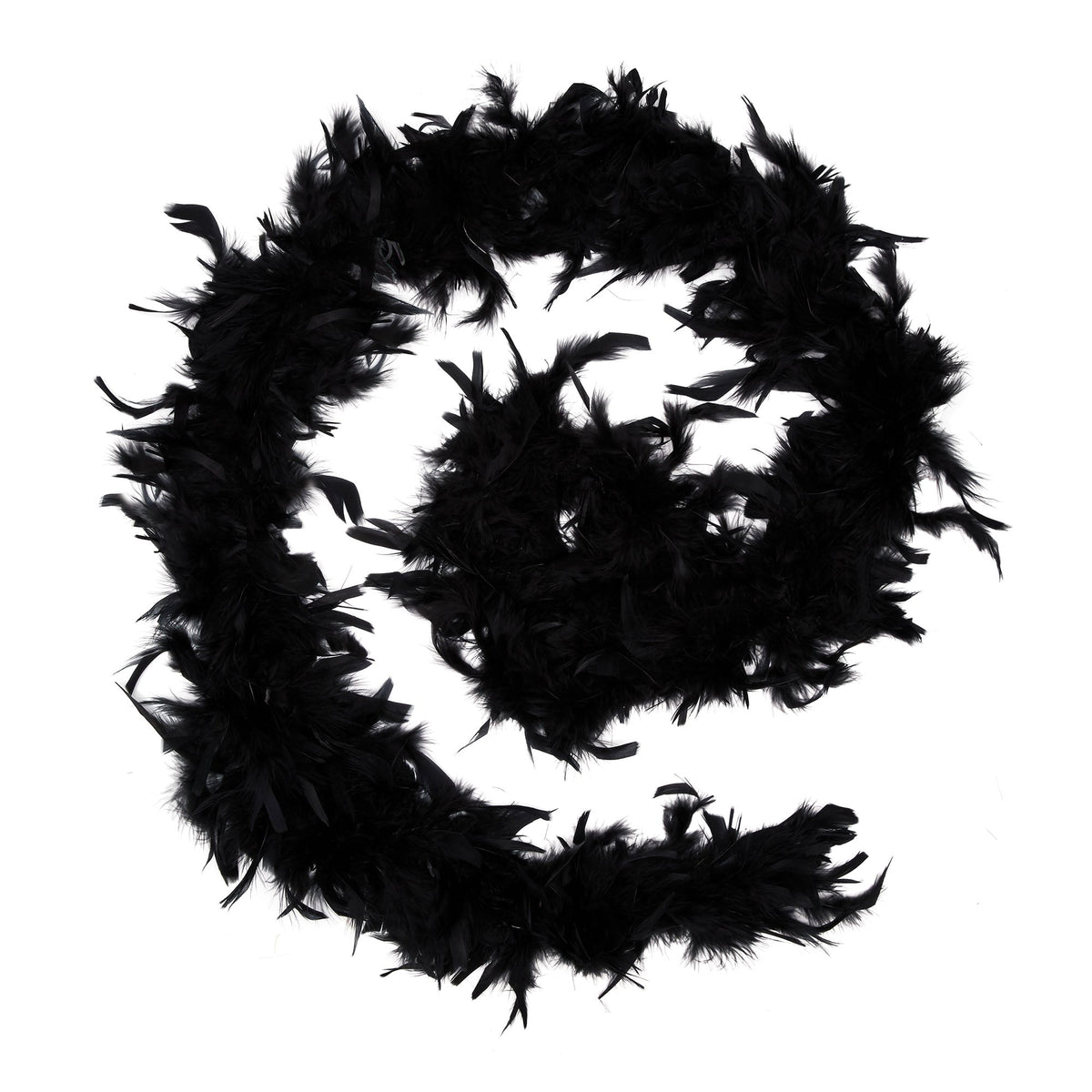 Womens Feather Boa Black Costume Accessories Female Halloween 1