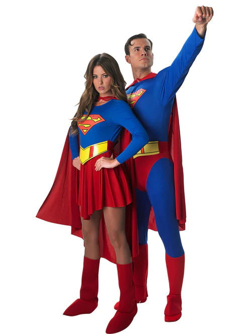 Womens Supergirl Leotard Costume 1984 Movie Version_3