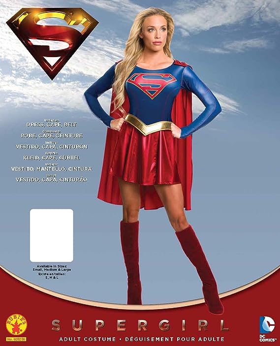 Womens Supergirl Tv Show Costume Dress_2