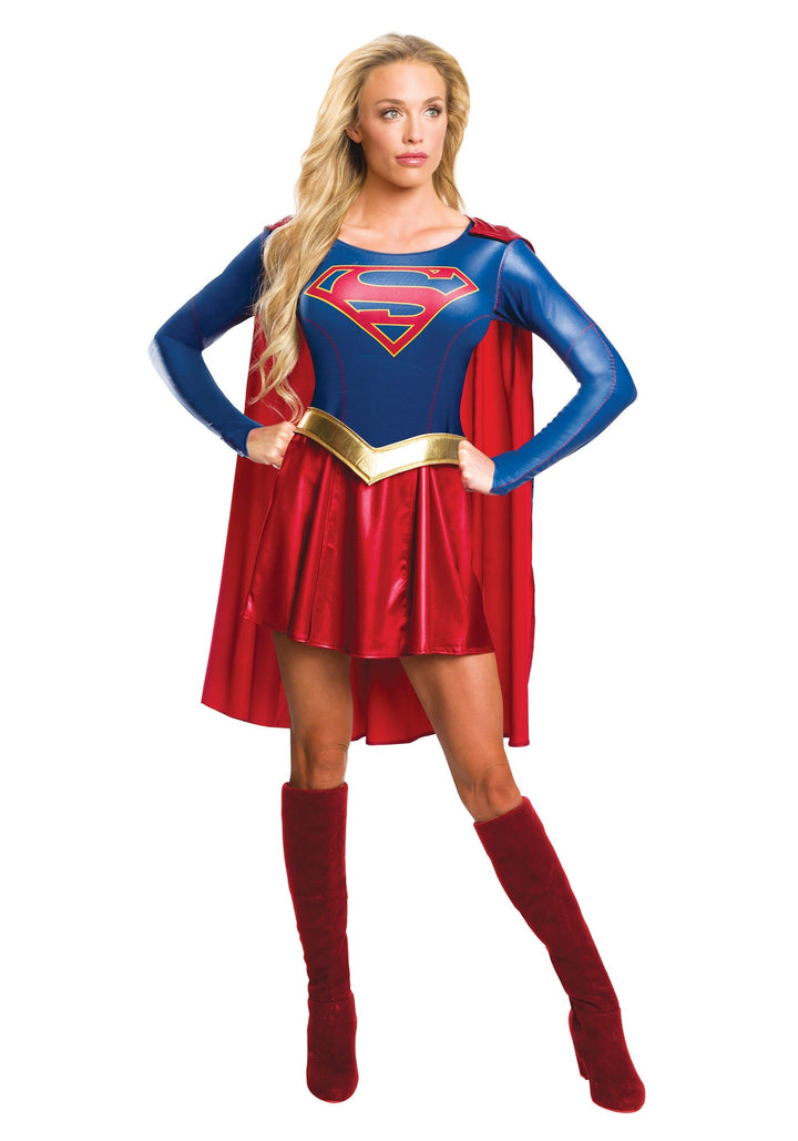 Womens Supergirl Tv Show Costume Dress_1