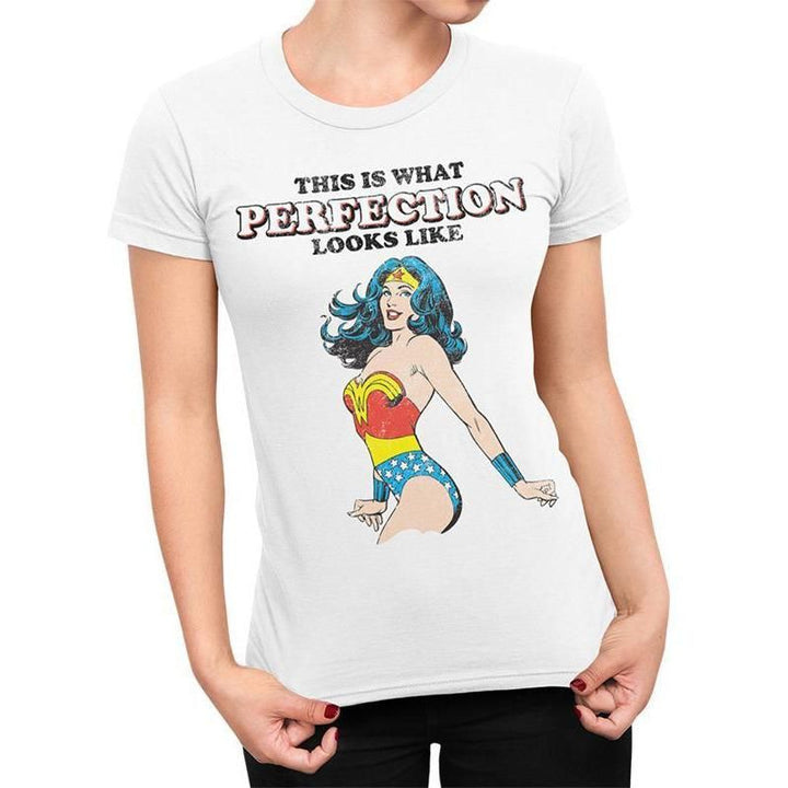 Wonder Woman Perfection Fitted T-Shirt WW84 Adult_1