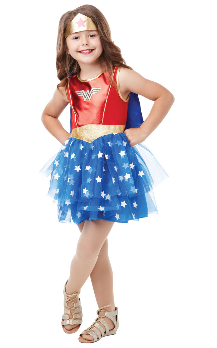 Size Chart Wonder Woman Premium Costume - Childrens