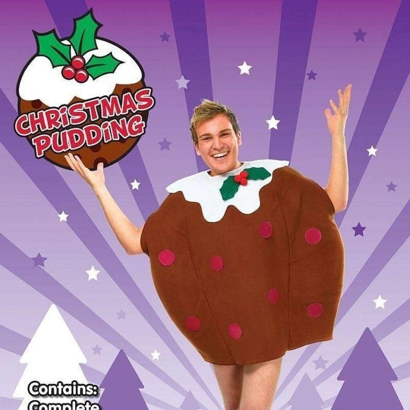 Size Chart Xmas Pudding Costume Adult Outfit