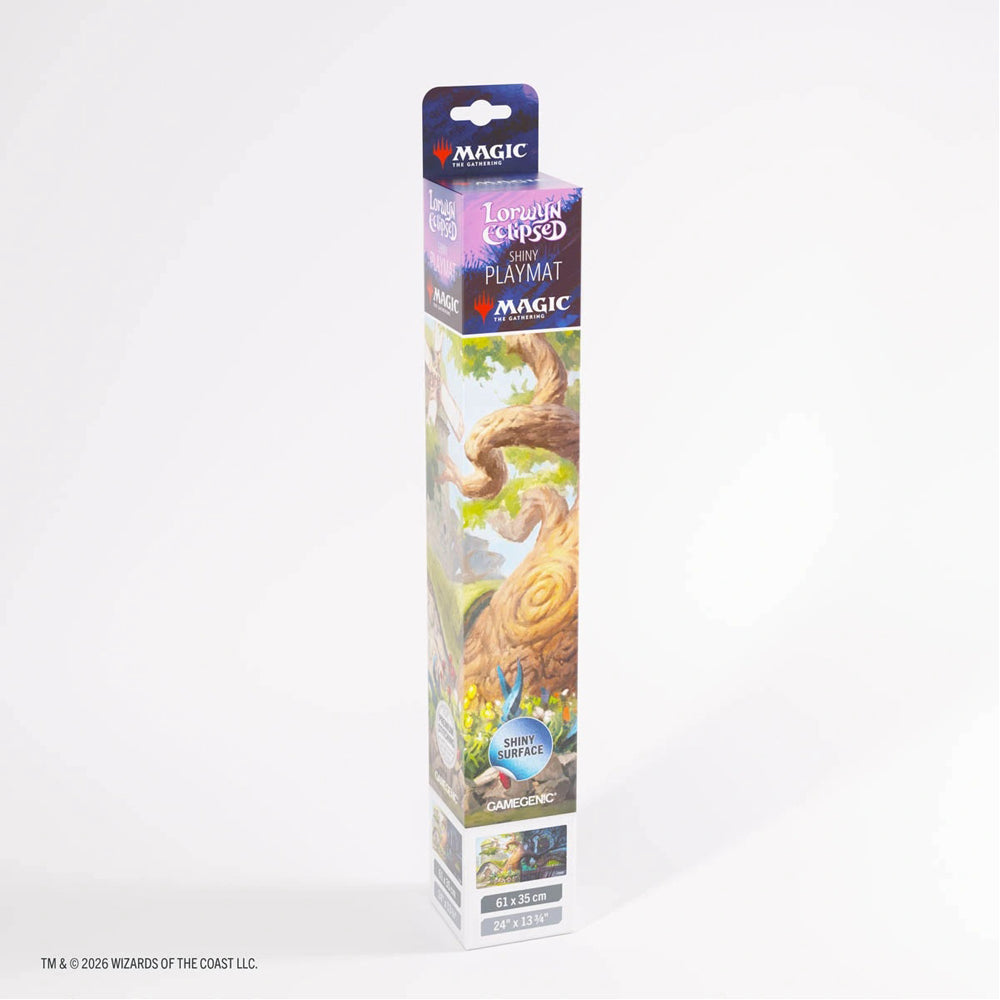 Gamegenic MTG Lorwyn Eclipsed Shiny Playmat Temple Garden Gaming Accessory