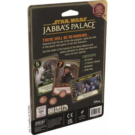 Star Wars Jabbas Palace A Love Letter Game Board Game by Z Man 2