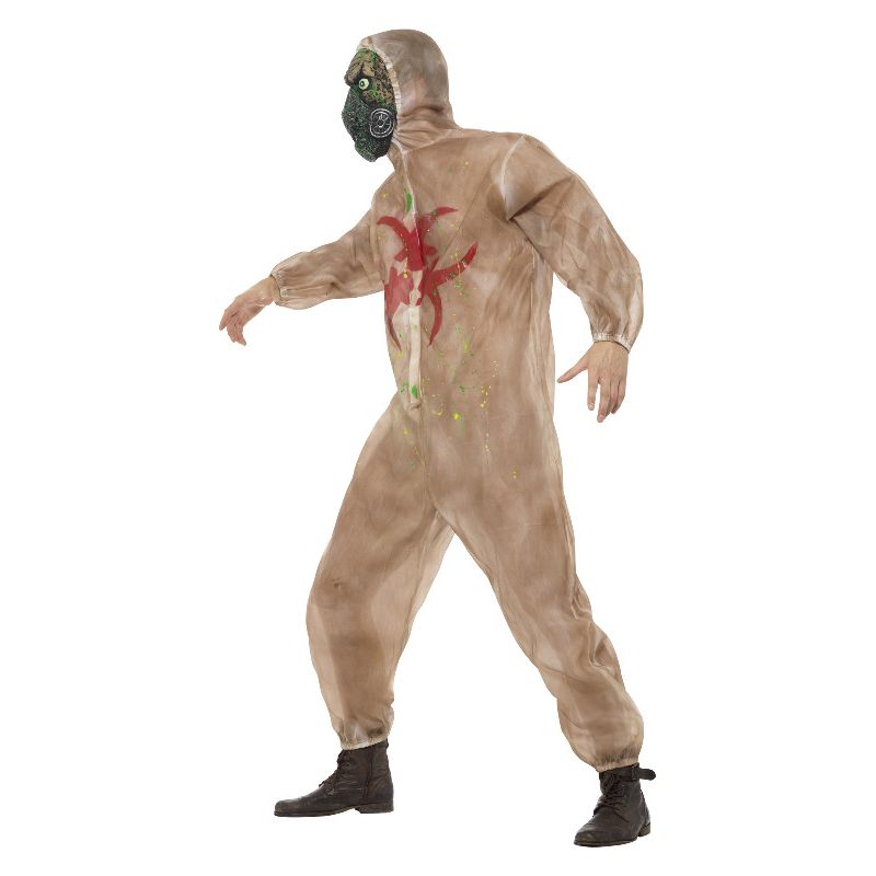 Zombie Biohazard Costume Brown Adult_3