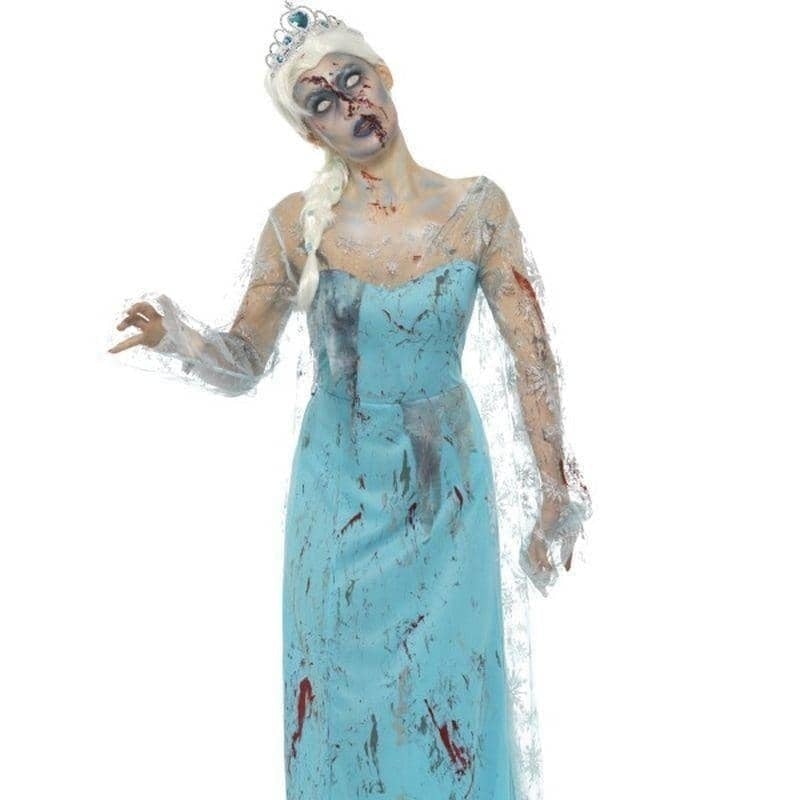 Zombie Froze To Death Womens Costume Blue Zombie Froze To Death Womens Costume Blue