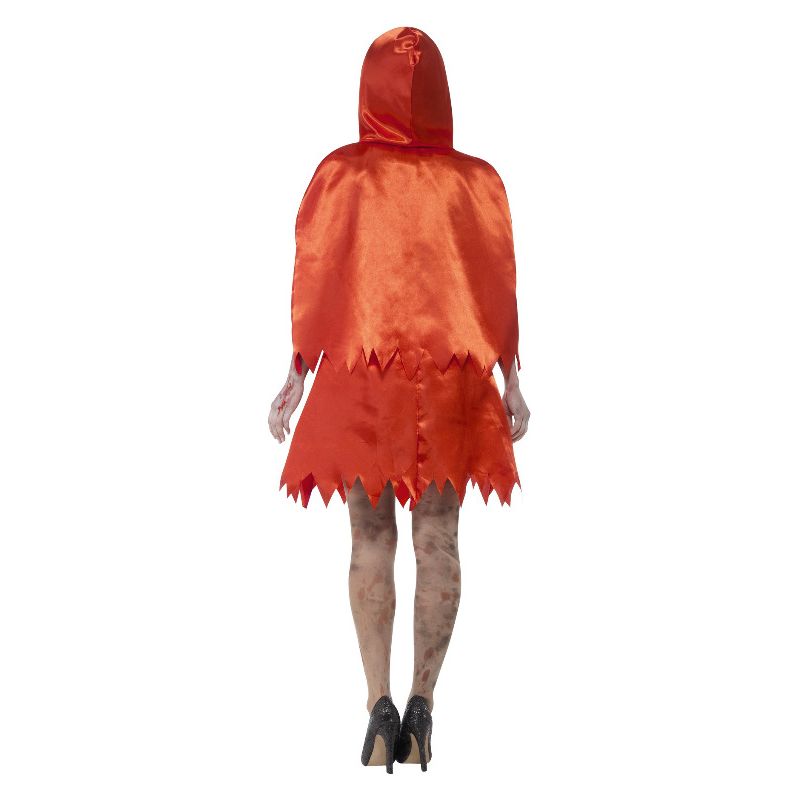 Zombie Little Miss Hood Costume Red Adult_2