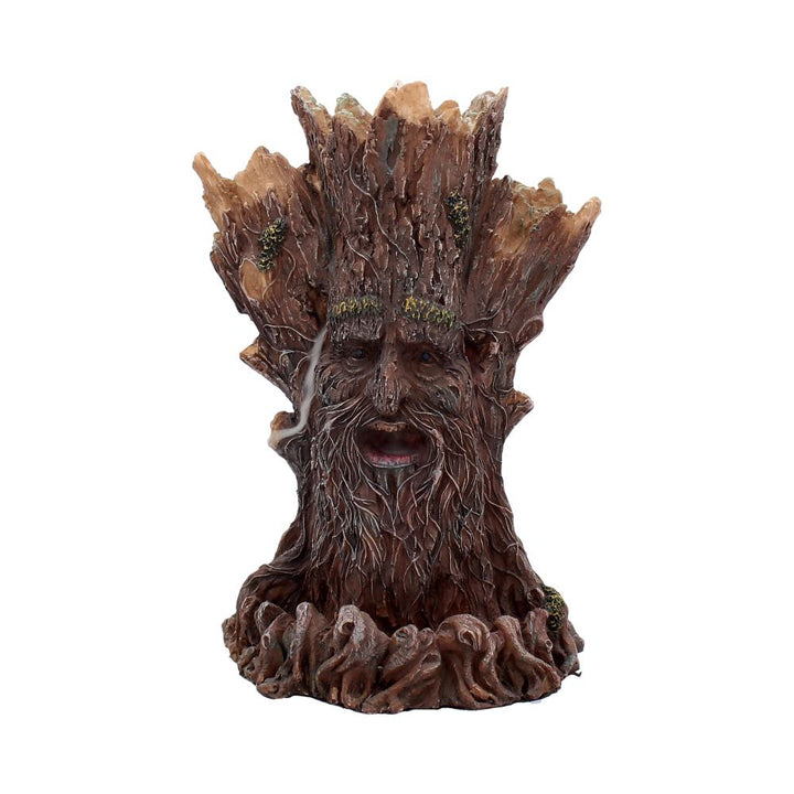 Tree Spirit Green Man Backflow Incense BurnerTower 19cm Tower