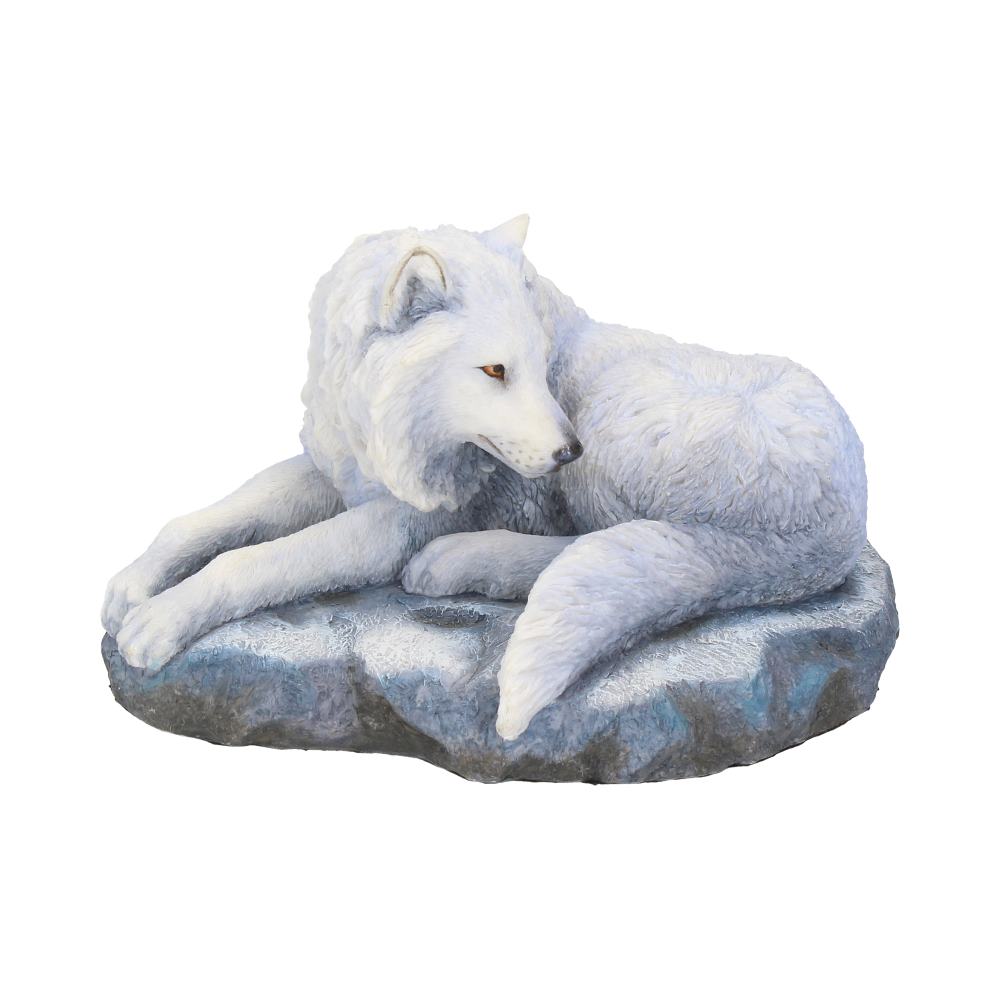Guardian of the North Wolf Figurine by Lisa Parker Snowy Ornament 19.5cm