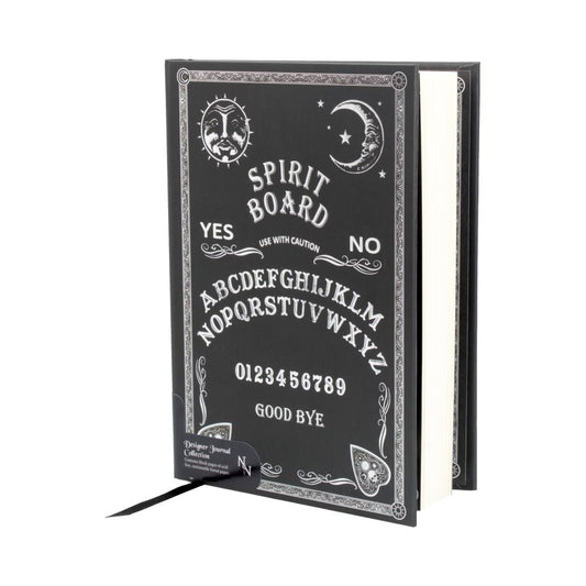 Embossed Journal Black and White Spirit Board 17cm 2