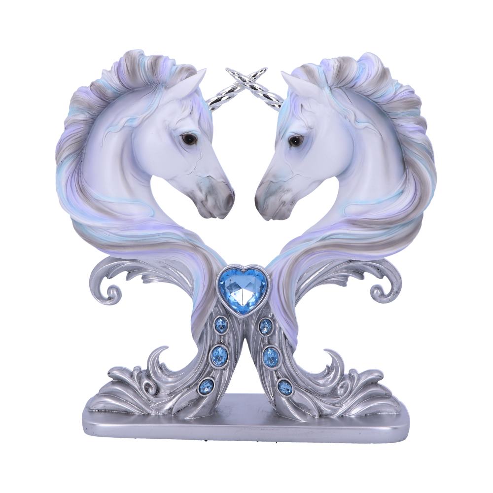 Pure Affection Baroque Unicorn Bust Figurine 20.5cm
