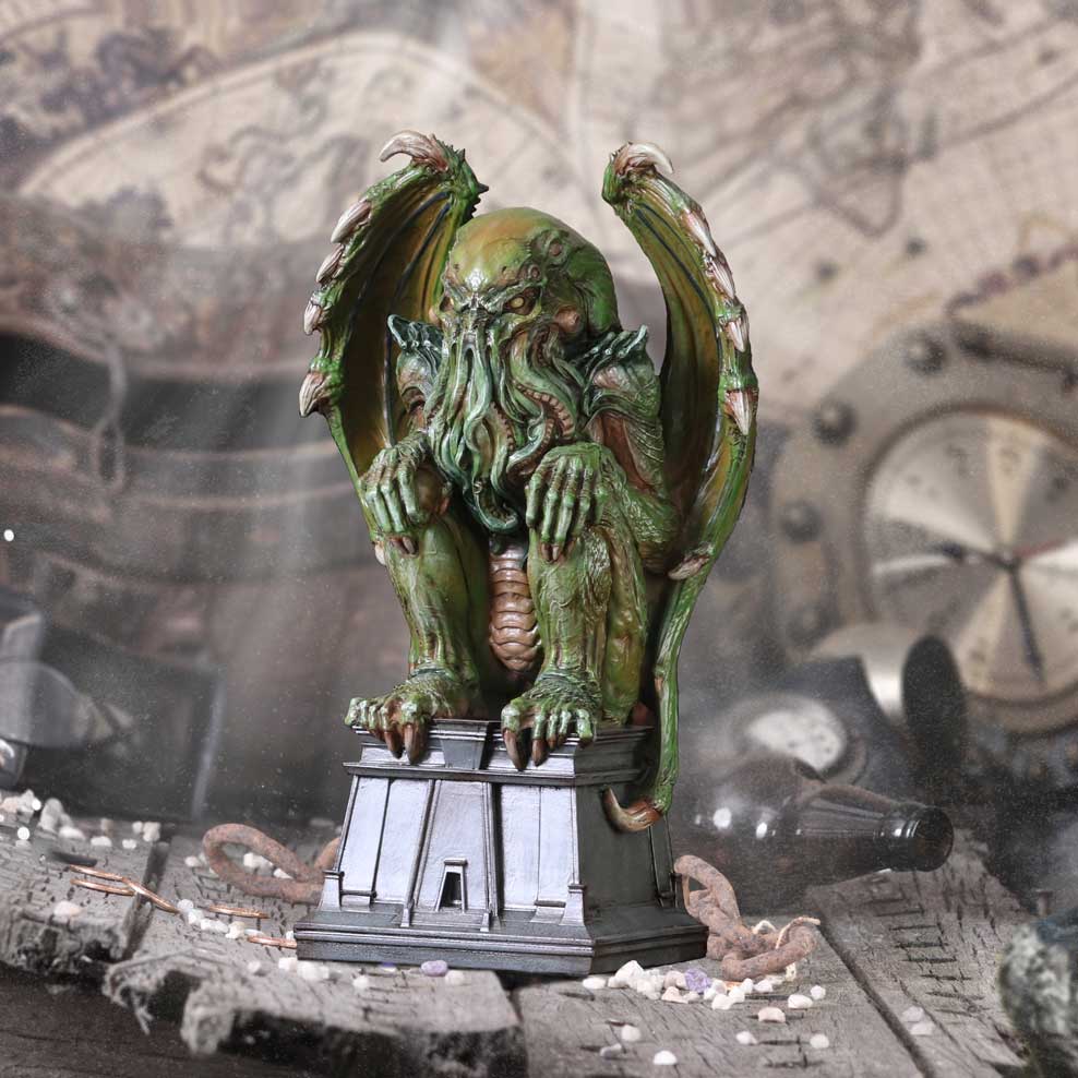 Green Cthulhu Figurine Ornament 32cm 9