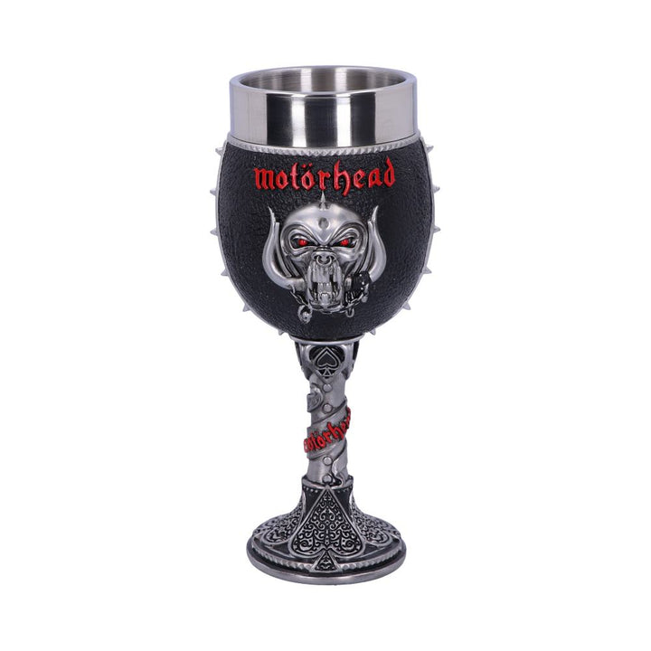 Motorhead Ace of Spades Warpig Snaggletooth Goblet 19.5cm Officially Licensed