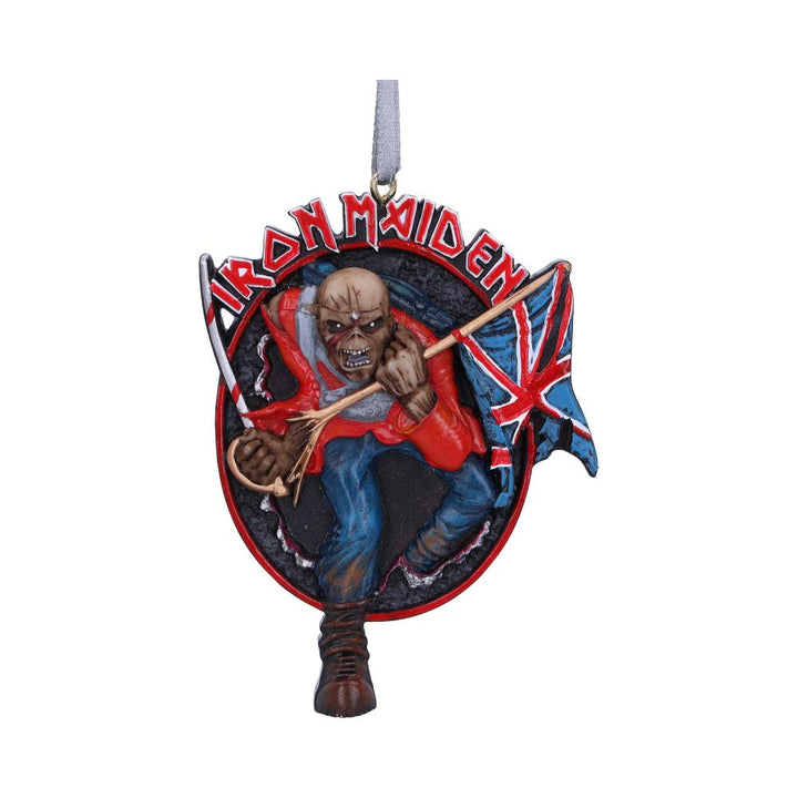 Iron Maiden The Trooper Hanging Ornament 8.5cm Officially Licensed