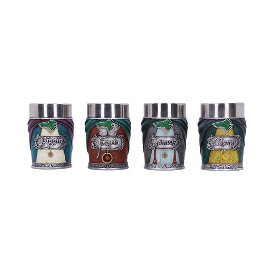 Lord of the Rings Hobbit Shot Glass Set Officially Licensed 2