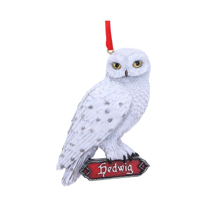 Harry Potter Hedwig Hanging Ornament Hedwigs Rest 9cm