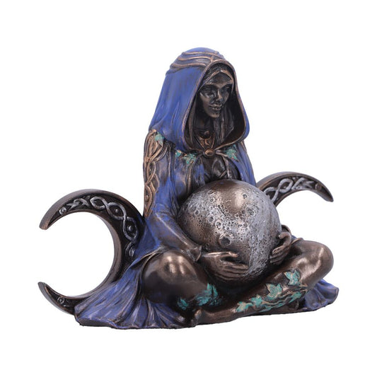 Mini Triple Moon Goddess Art Figurine 8.5cm Resin Statue 2