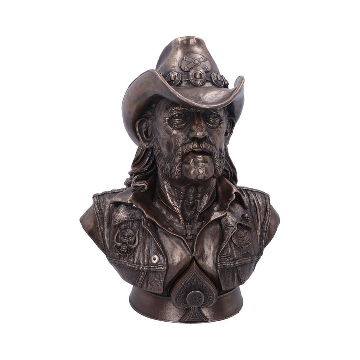 Motorhead Lemmy Bronze Bust 35cm