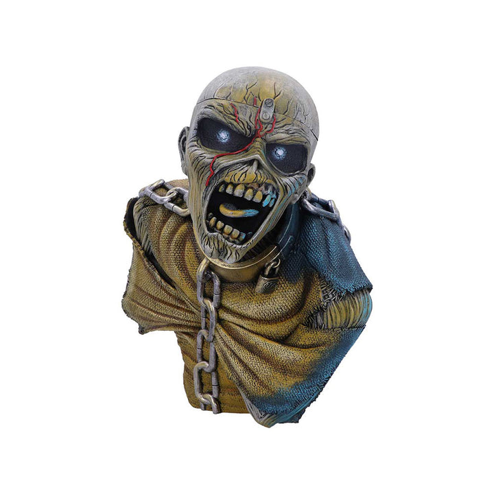 Iron Maiden Piece of Mind Eddie Bust Box Small 12cm Officially Licensed