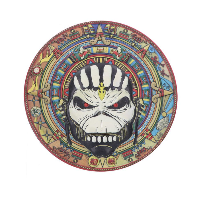Iron Maiden Book of Souls Tribal Pattern Wall Plaque 29cm