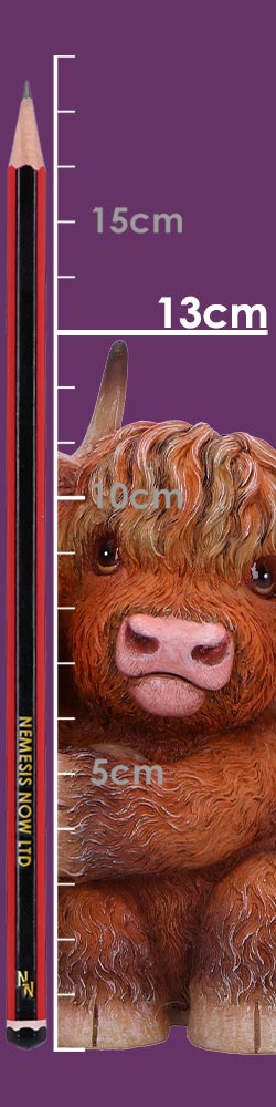 Highland Cow Hug Figurine 14.5cm 9