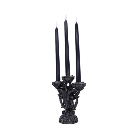 Baphomets Radiance Candelabra with LED Candles 46cm 2