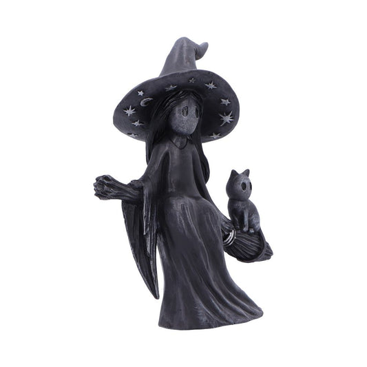 Little Souls Beam Witch on Broom Figurine 12.7cm 2