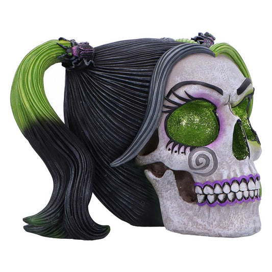 Drop Dead Gorgeous Beetles and Bugs Skull 12.9cm Figurine 2