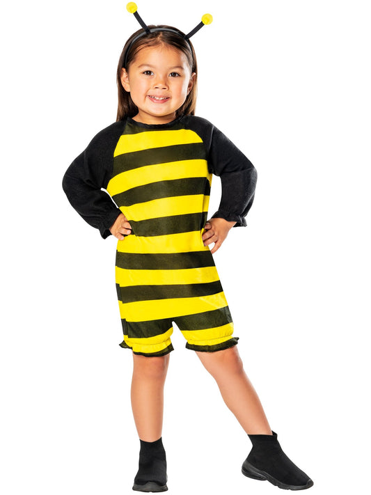 Bumble Bee Toddler Costume Wings and Headband Boppers for 2-5 Years