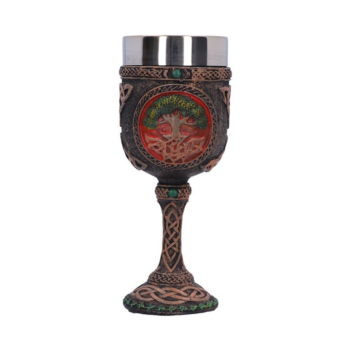 Nemesis Now Celtic Tree Of Life Goblet Wine Glass 17.5cm