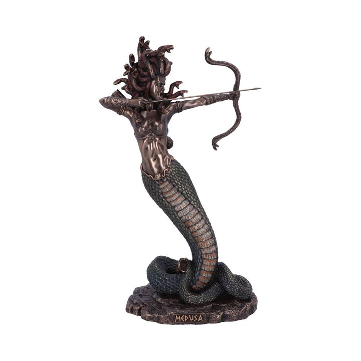 Bronze Mythological Medusas Wrath Figurine 36cm Medusa