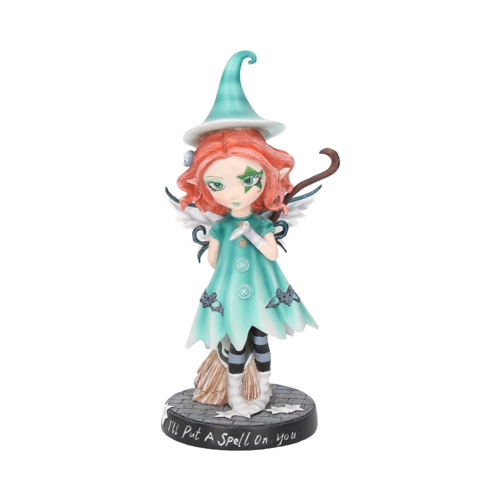 Ill Put A Spell On You Fairy With Her Broomstick 19.5cm