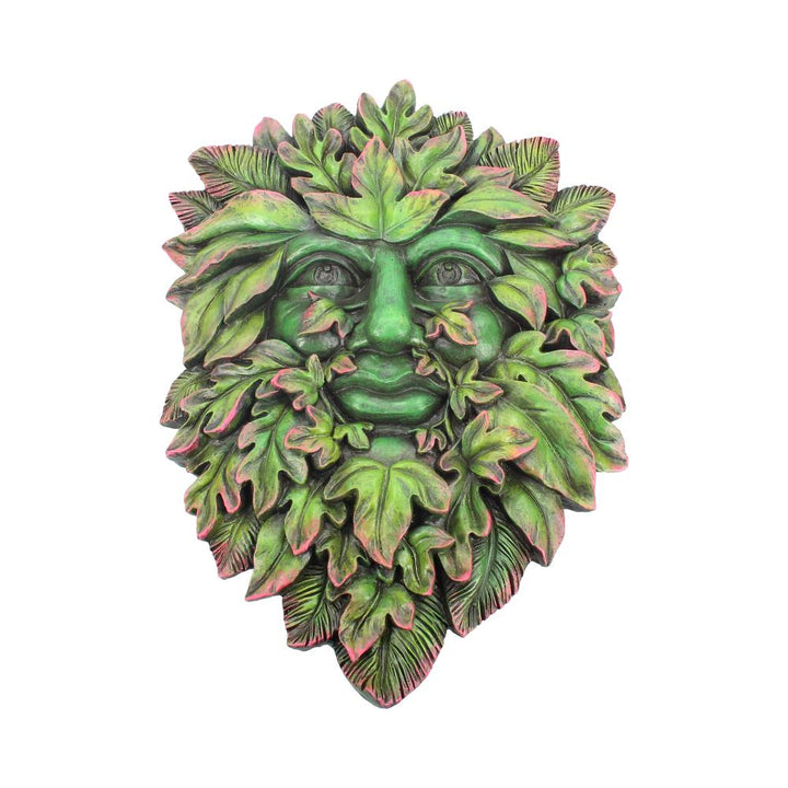 Beltanes Bourgeon Wall Hanging Mounted Tree Spirit Green Man Beltanes 29cm