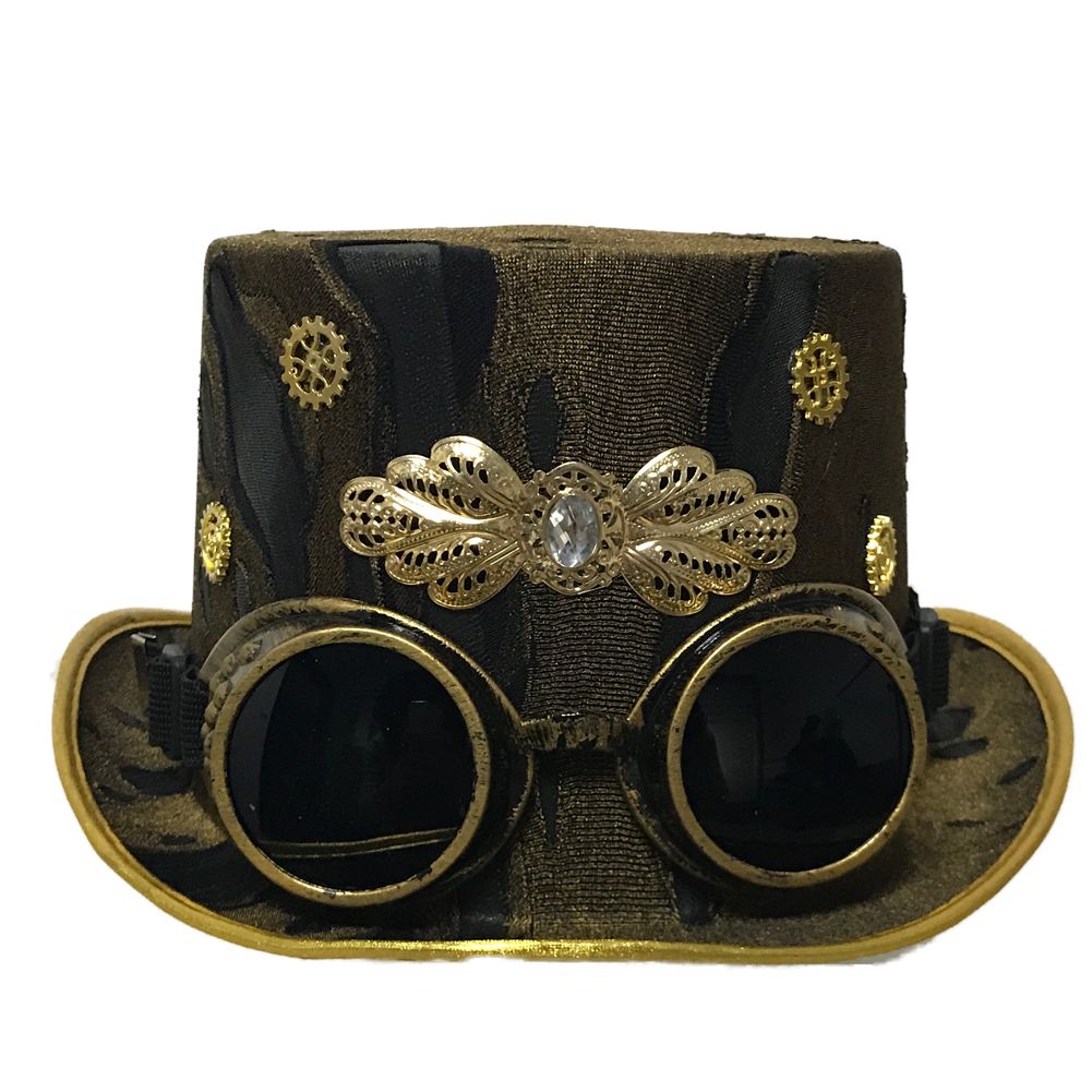 Whitby Wanderers Hat Steampunk Top Wanderers Set of 3 13.8cm x 30.1cm 34.5cm