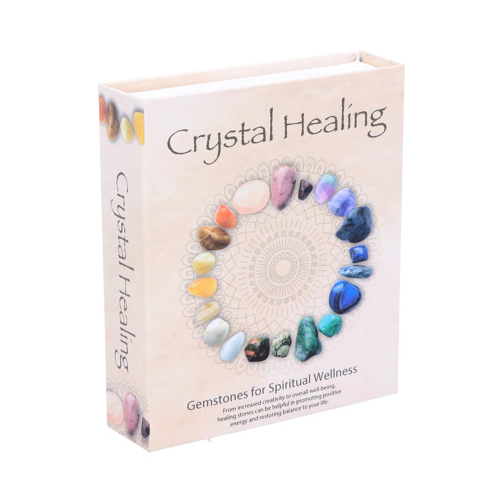 Crystal Healing Set of 12 Stones promoting spiritual wellness