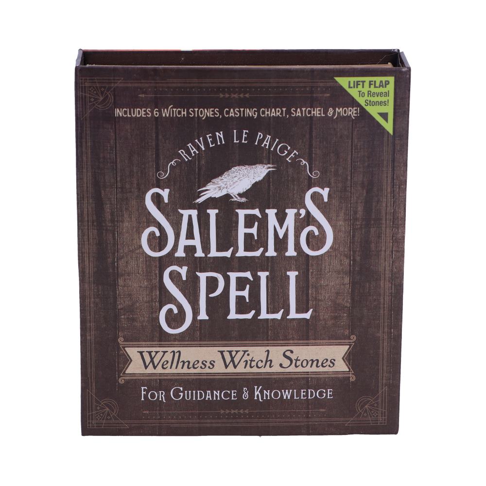 Salems Spell Kit Set of Six Witches Wellness Stones in Decorated Box Salems