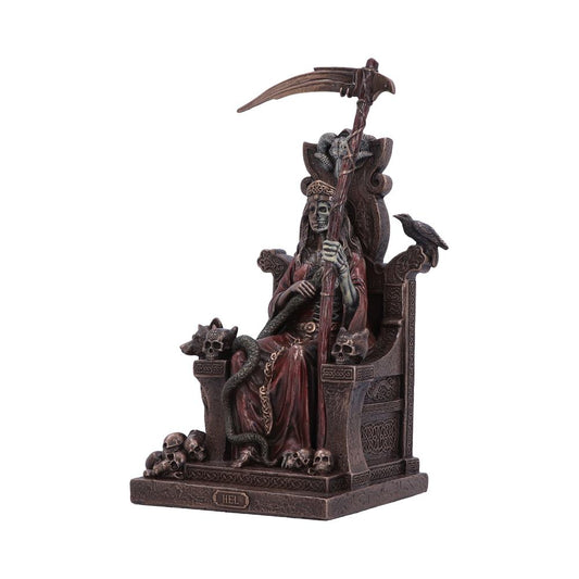 Bronze Hel The Two Faced Terror Figurine 23cm 2