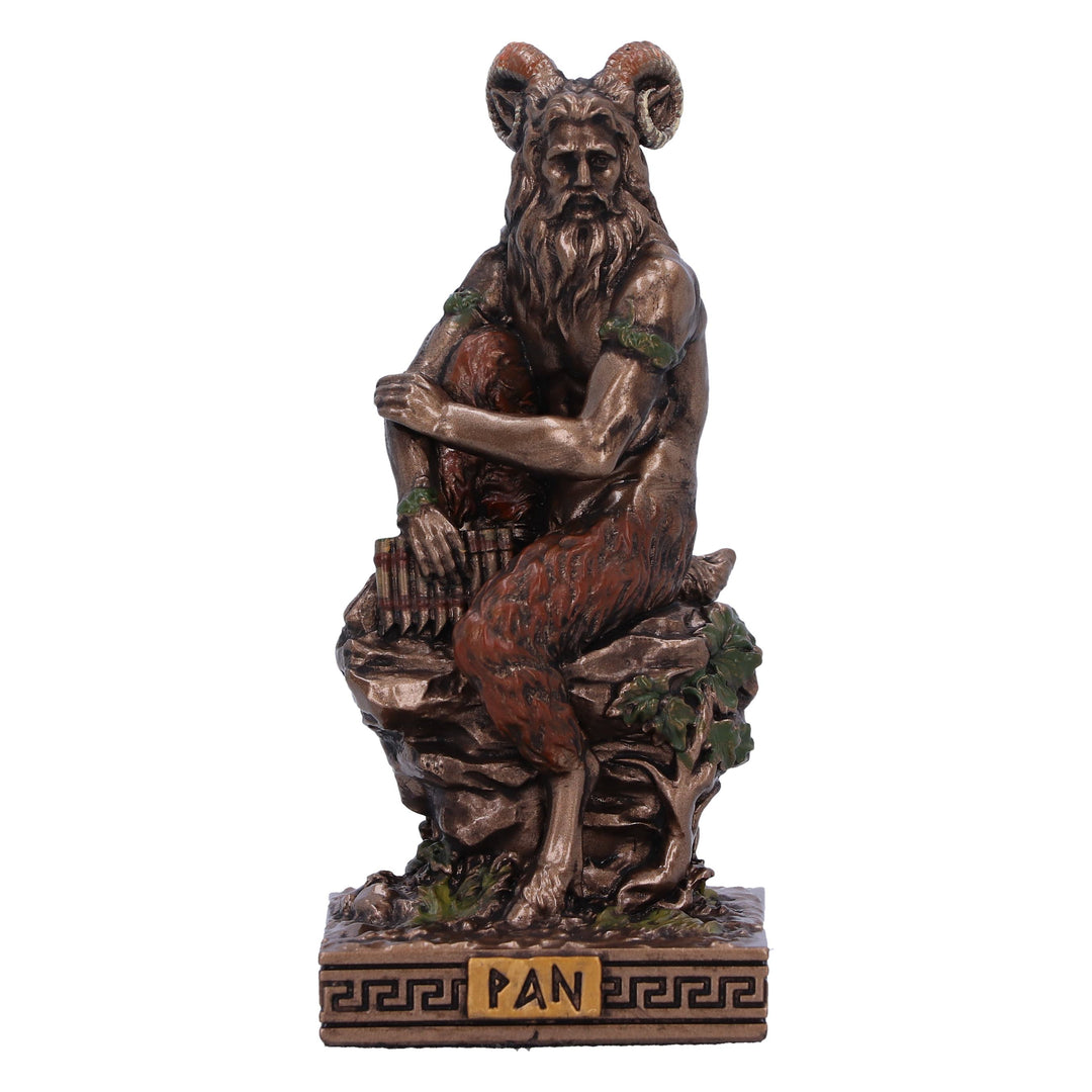 Pan Mini Figurine in Bronze 8.3cm