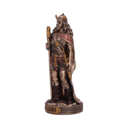 Loki Trickster God Mini Bronze Figurine 8.5cm 2