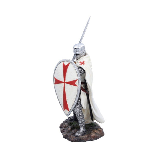 White Knight Templar Figurine 18.5cm 2