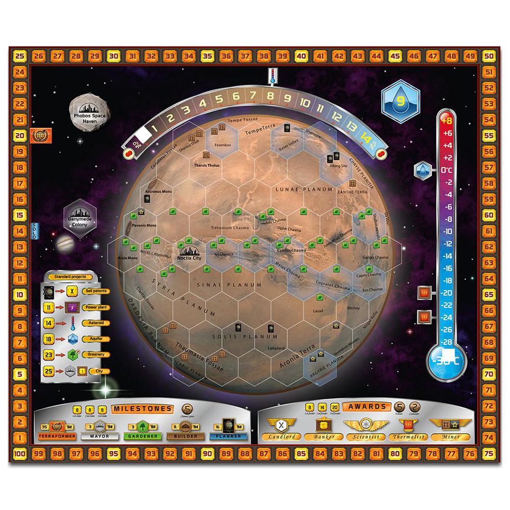 Terraforming Mars Automa Expansion Board Game