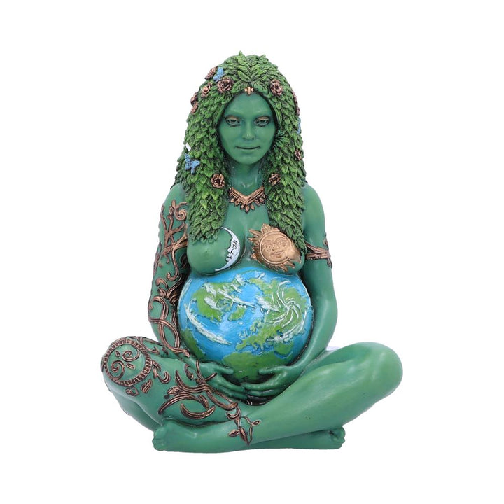Small Ethereal Mother Earth Gaia Art Statue Painted Figurine 17.5cm