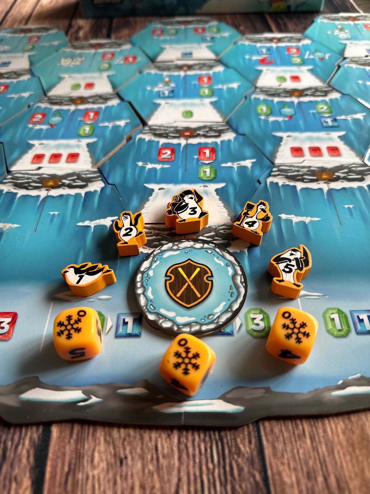 Jewels for the Emperor Penguin Board Game